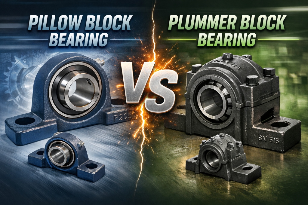 Pillow block vs plummer block housing comparison